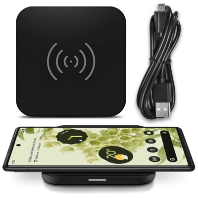 Wireless Charger 15W Ladegerät Qi Ladestation für Google Pixel 9a / 9 / Pro XL
