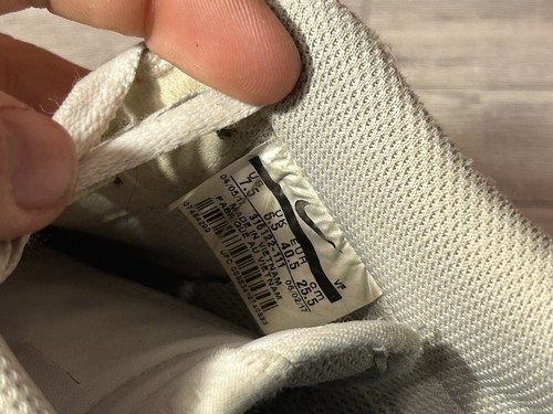 Nike Air Force 1 AF1 Triple White Shoes Mens Size 7.5 315122-111 *PRE-OWNED* - 第 8/8 張圖片