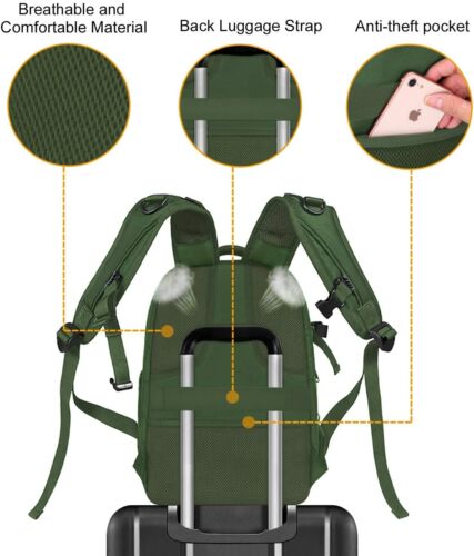 15-16 inch Camera Backpack Bag DSLR/SLR/Mirrorless Photography 3 Layers Tactical - Picture 46 of 163