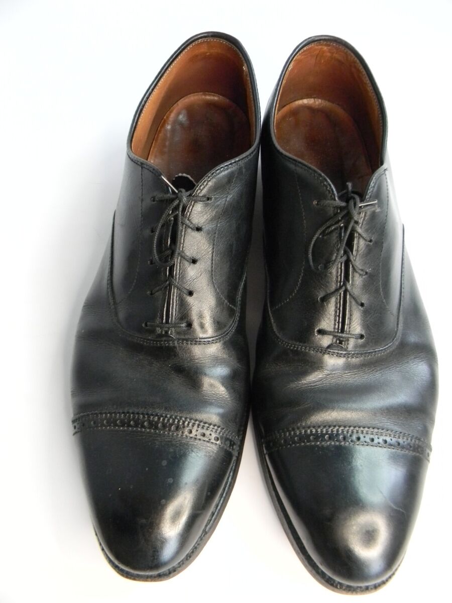 Alden 901 Black Leather Toe Cap Oxford Shoes Size 12 AAA/A Alden 901 Black Leather Toe Cap Oxford Shoes Size 12 AAA/A