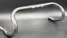 NOS 3T Prima 220 Racing Team Service SMOKE GRAY 42cm Alloy Drop Handlebar 26mm