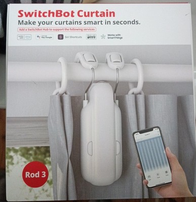 SwitchBot Curtain Rod Rail 3 Smarthome Elektrische Gardinen