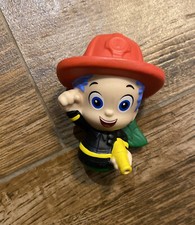 Bubble Guppies Firefighter Gil Bath Water Squirter Toy NWT