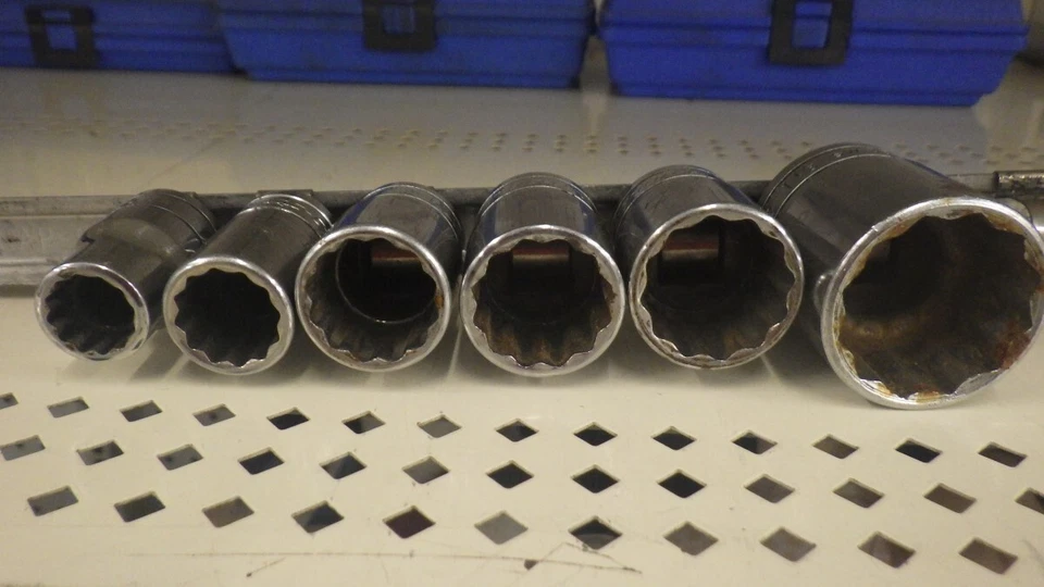 SNAP-ON 6PC SOCKET SET 12 PT 1/2 DRIVE (TDY013472) - Image 2 of 2