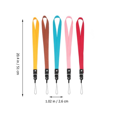 6 Pcs Anti-slip Lanyard Work Boarding Pass Lanyards Detach-able Hanging Ropes - 第 5/12 張圖片