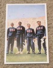 Jesse Owens RC 1936 Muhlen Franck Olympia Relay Team Rookie #3 USA