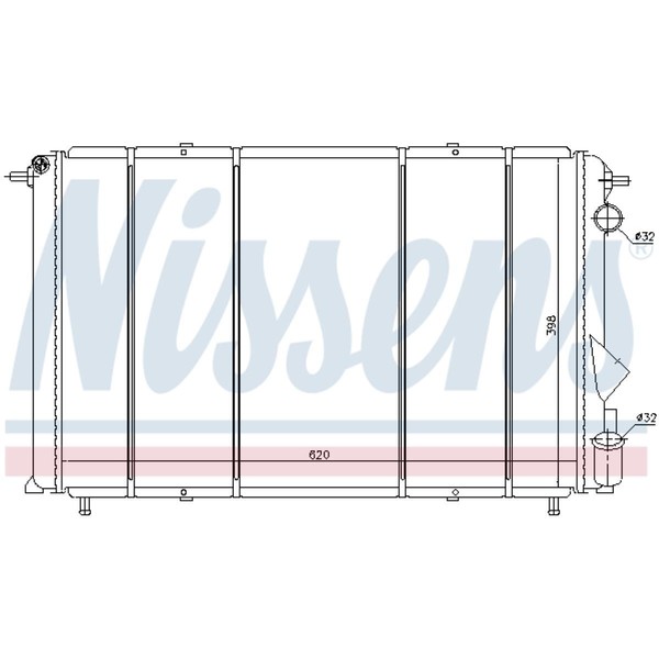 KüHler WasserküHler MotorküHler FüR Renault Espace II J/S63 2.2 2.1 TD 2.0-image