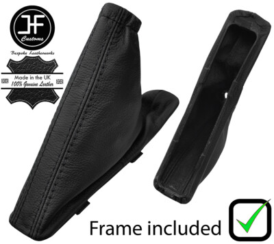 The Tuning-Shop Ltd Soufflet De Frein à Main Noir Cuir M