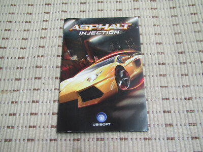Asphalt Injection Spielanleitung / Anleitung Sony Playstation Vita PS Vita