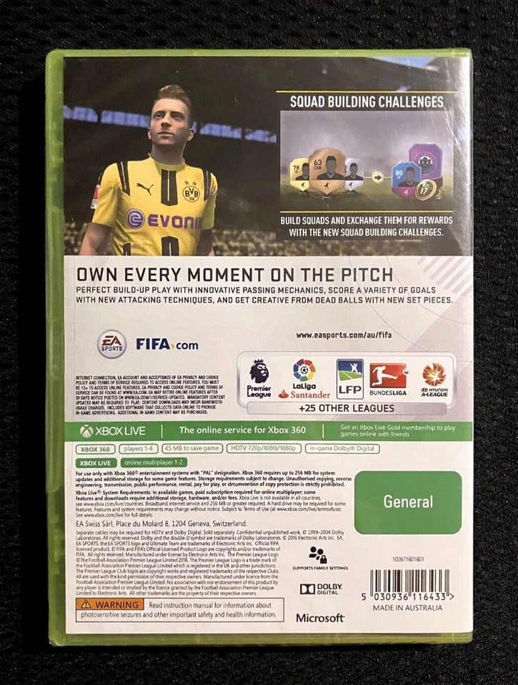 FIFA 17 - 2016 Soccer Football Xbox 360 Game - BRAND NEW Oz Release Official - Image 2 of 4