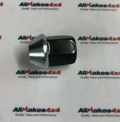 Allmakes 4x4 Land Rover Evoque Standard Alufelgenmutter in Schwarz x 1 LR001381B