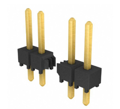 Pack of 2 TSW-106-07-G-S  Connector Header Through Hole 6 position 0.100'' (2....