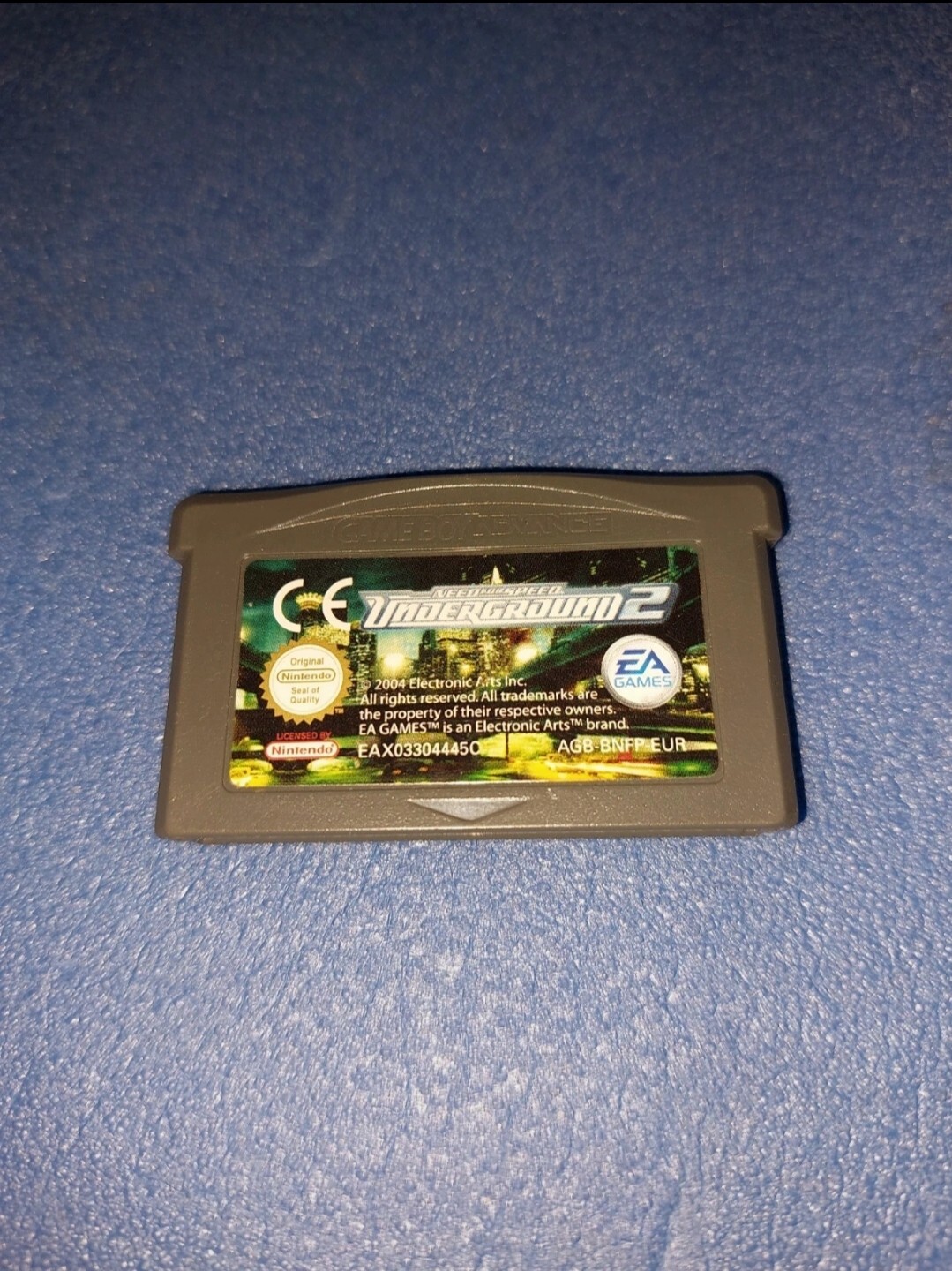 Need for speed underground 2 gba game boy advance nintendo
