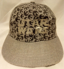 Star Wars Hat Snapback Youth One Size Adjustable Brim Art Rebel Alliance Logo