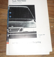 Werkstatthandbuch Saab 900/ 9000 8:7 Verschrottung und Recycling 1995