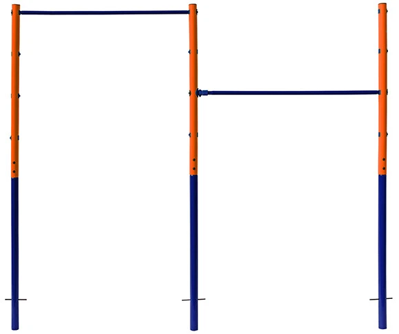 Für Den Garten Edelstahl Turnstange / Reckstange V2A, Blank Mit Feinschliff – Perfekt Für Fitness Und Training Klimmzugstange Edelstahl