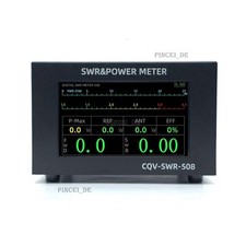 CQV-SWR-508 1.8-54MHz 200W SWR  Power Meter Digital PWR with 4.3"Touch Screen