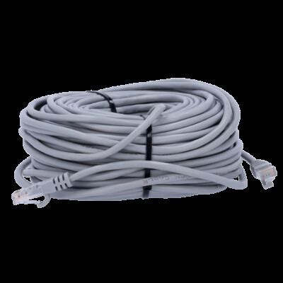 Ethernet Kabel UTP CAT5E Patch Cord Netzwerkkabel 30 M Grau Mit Steckern