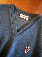 Original Vintage Child's Dark Blue Prep Wool Size 4 Tam O'Shanter 1963 PERFECT 
