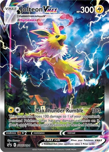 Jolteon VMAX SWSH184 SWSH: Sword & Shield Promo Cards