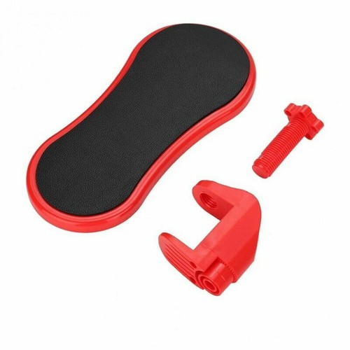 Red Ergonomic Healthy Computer Mini Armrest Wrist Rest Pad Chair Desk Support - Picture 2 of 2