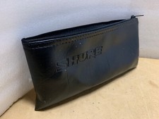 SHURE VINYL ZIPPERED MICROPHONE POUCH FOR SM58/SM57/SM56- CLASSIC MAKE OFFER 