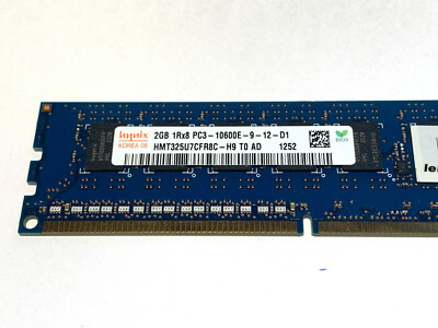 Hynix HMT325U7CFR8C-H9 T0 AD (2GB, PC3-10600E-9-12-D1 DDR3)