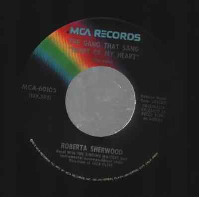 Roberta Sherwood The Gang That Sang ''Heart Of My Heart'' / Ace In The Hole