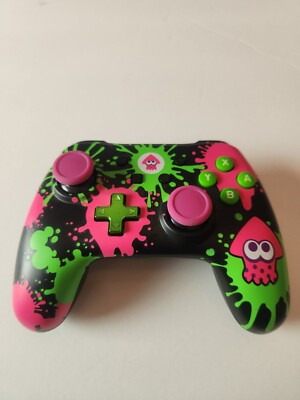 Splatoon 2 Wired Controller For Nintendo Switch (wire Not Included)