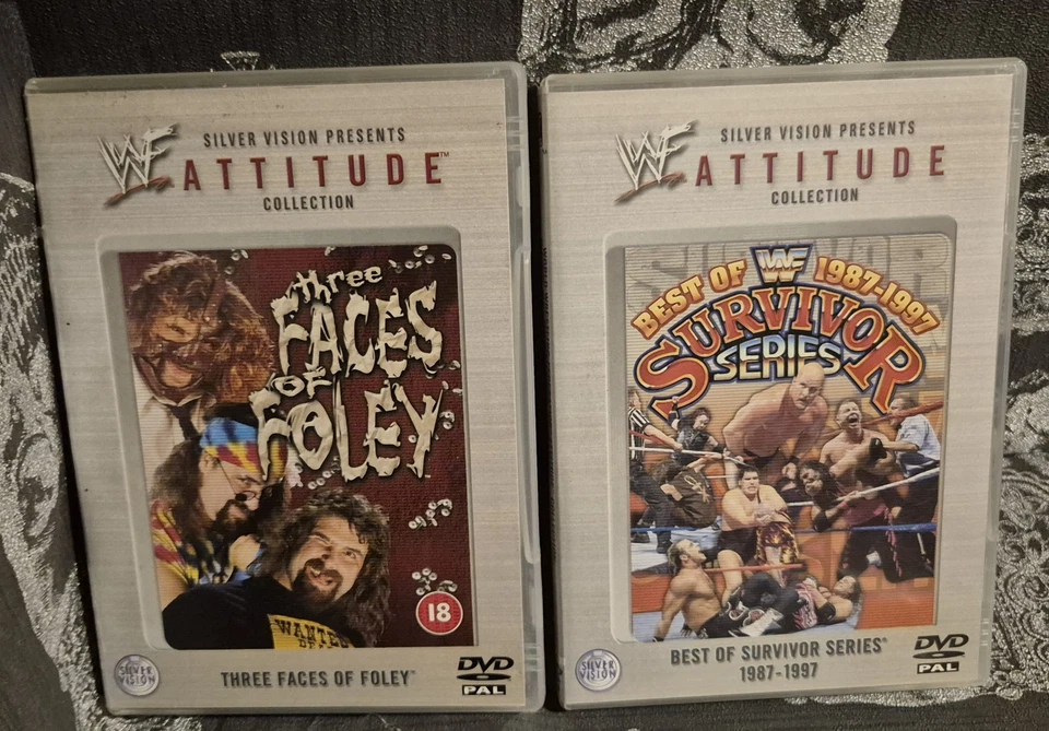 WWE WWF Wrestling DVD Collection Bundle Excellent Condition 16 DVD Bundle  - Image 4 of 4