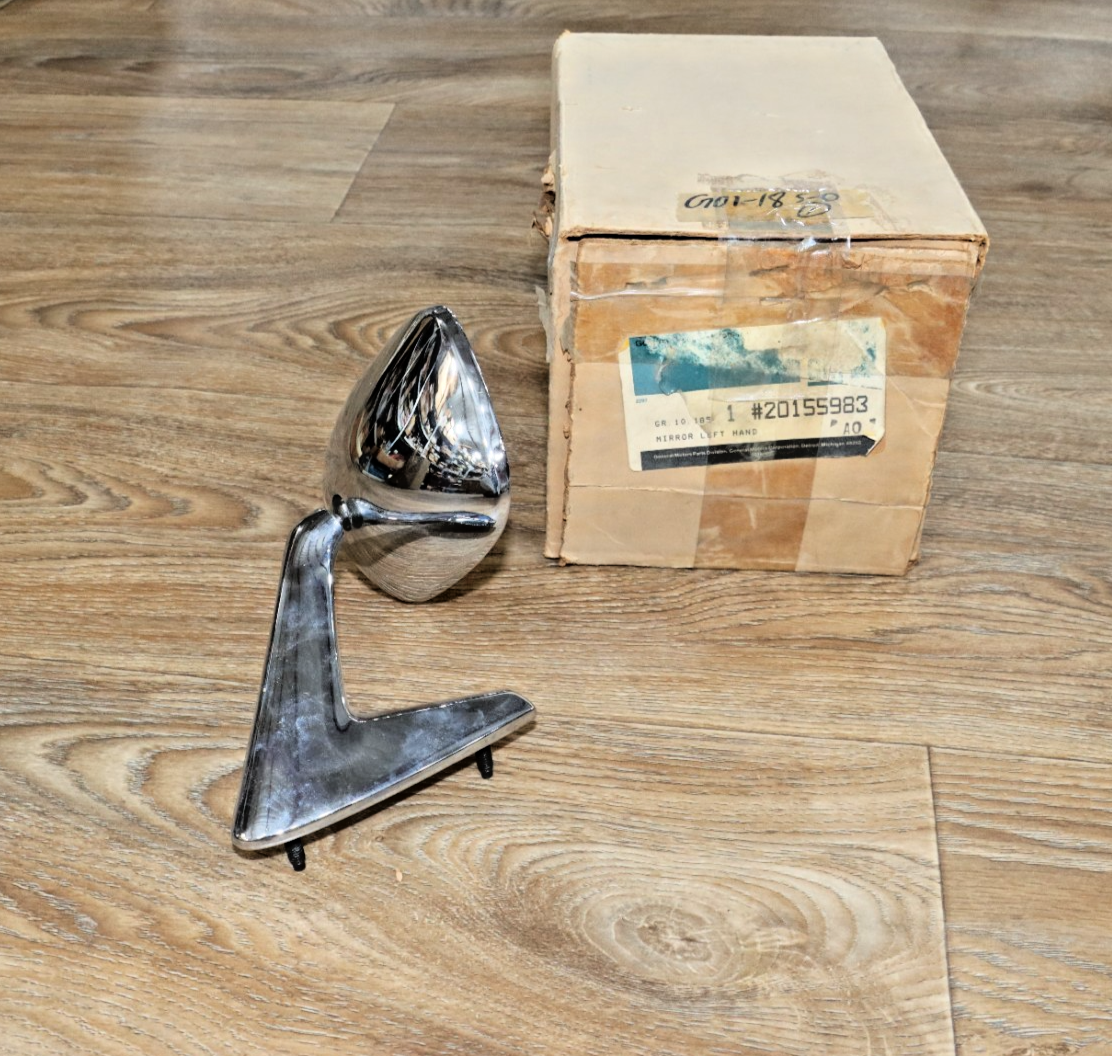 マンゴスチン/Caprice GM 20155983 LH Manual Door Mirror 1980-1990 Chevrolet Caprice El
