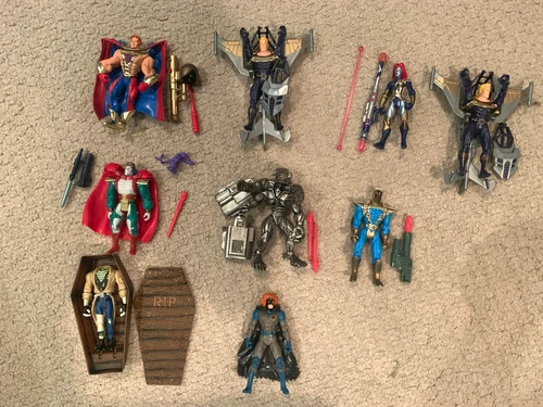 9  Vintage Toy Action Figures Ultra Force  1995