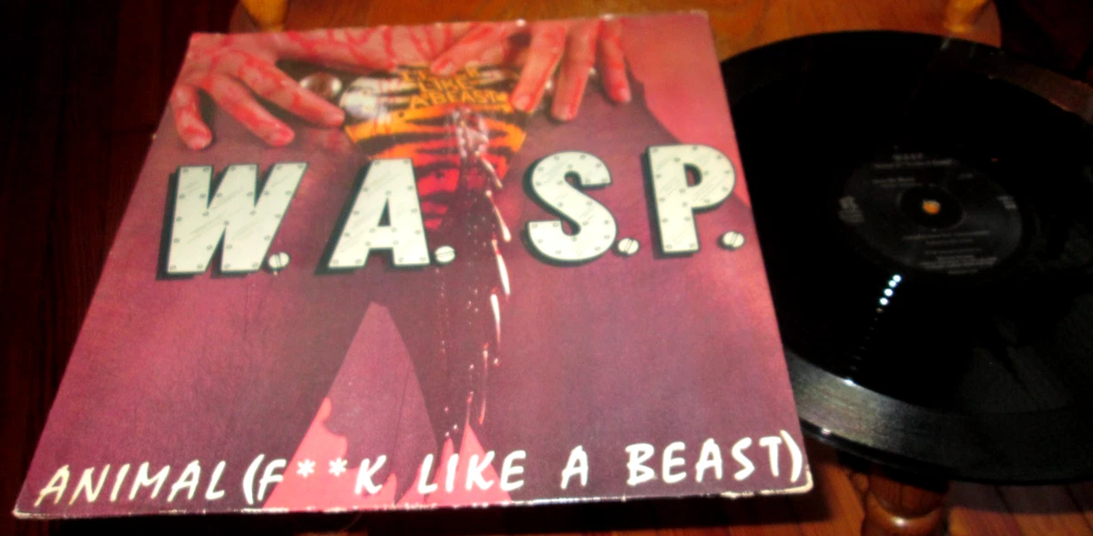W.A.S.P. Near Mint (NM or M -) Grading 33 RPM Speed Vinyl Records
