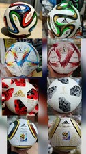 Adidas FIFA World Cup Official Match Balls Lot of 8 Size 5
