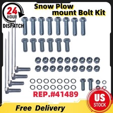 For Chevrolet Chevy Gm 2500 3500 41489 Minute Mount Snow Plow Mount Bolt Kit For Chevrolet Chevy Gm 2500 3500 41489 Minute Mount Snow Plow Mount Bolt Kit