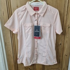 Craghoppers Shirt Womens 12 UK Pink Nosilife Adventure Safari Trek Travel BNWT 
