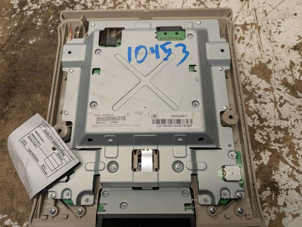 Pantalla Info-GPS-TV montada en el techo se adapta a 17-20 ESCALADE ESV 789783 Foto 3 de 3