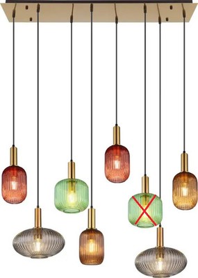 Globo Lighting Normy Hängeleuchte Pendelleuchte Metall SIEHE TEXT/FOTO