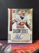 2015 Panini Contenders Draft Picks - Autographs Stephone Anthony #252 (AU, RC)