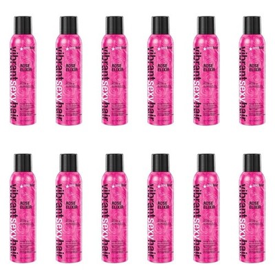 12PK SEXY VIBRANT ROSE & ALMOND OIL HAIR & BODY DRY OIL MIST ELIXIR SPRAY 5.1 OZ
