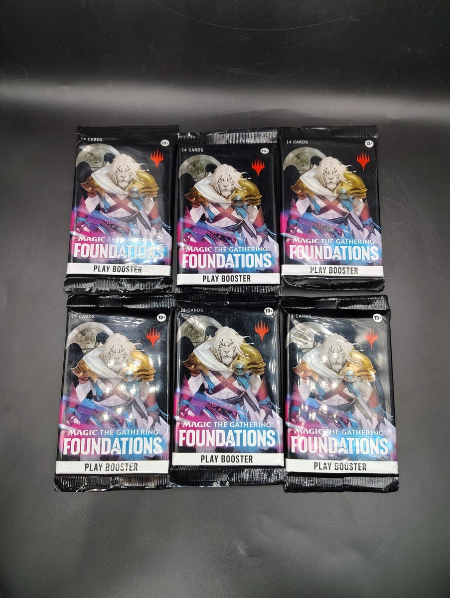 magic: the gathering foundations - play booster boxes Magic The Gathering: Foundations: Play Booster Display main image 0