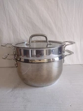 ALL-CLAD MetalCrafters LLC 5 Quart Steamer Pot + Lid Induction Compatible