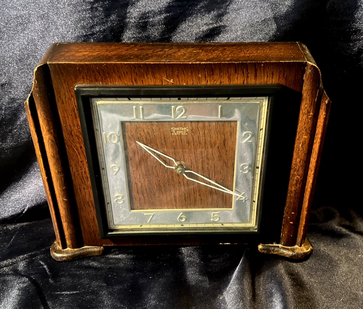 Wind Up Mantle Clock Indiana Collectible Shelf & Mantel Clocks