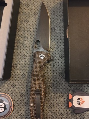 QSP GAVIAL QS126-D2 D2 BLADE STONEWASHED DARK BROWN MICARTA