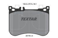 Bremsbelagsatz FÜR MERCEDES-BENZ S-KLASSE (W222, V222, X222) - Textar 2517901
