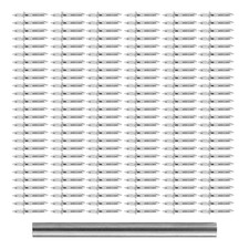 100Pcs Double-Head Seamless Installation Metal Nail Accessories With Sleeve Rod