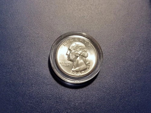 Gem BU 1942-D Washington Quarter