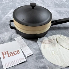 Our Place Complete Cookware Set Steamer Pot and Pan Multicooker 10" new