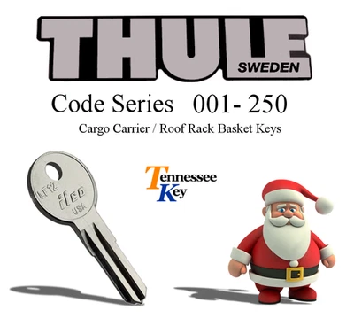 ILCO / THULE AFTER MARKET THULE replacement Keys / Key / Roof/ Bike Rack/ Cargo Carrier / Codes 001 - 250