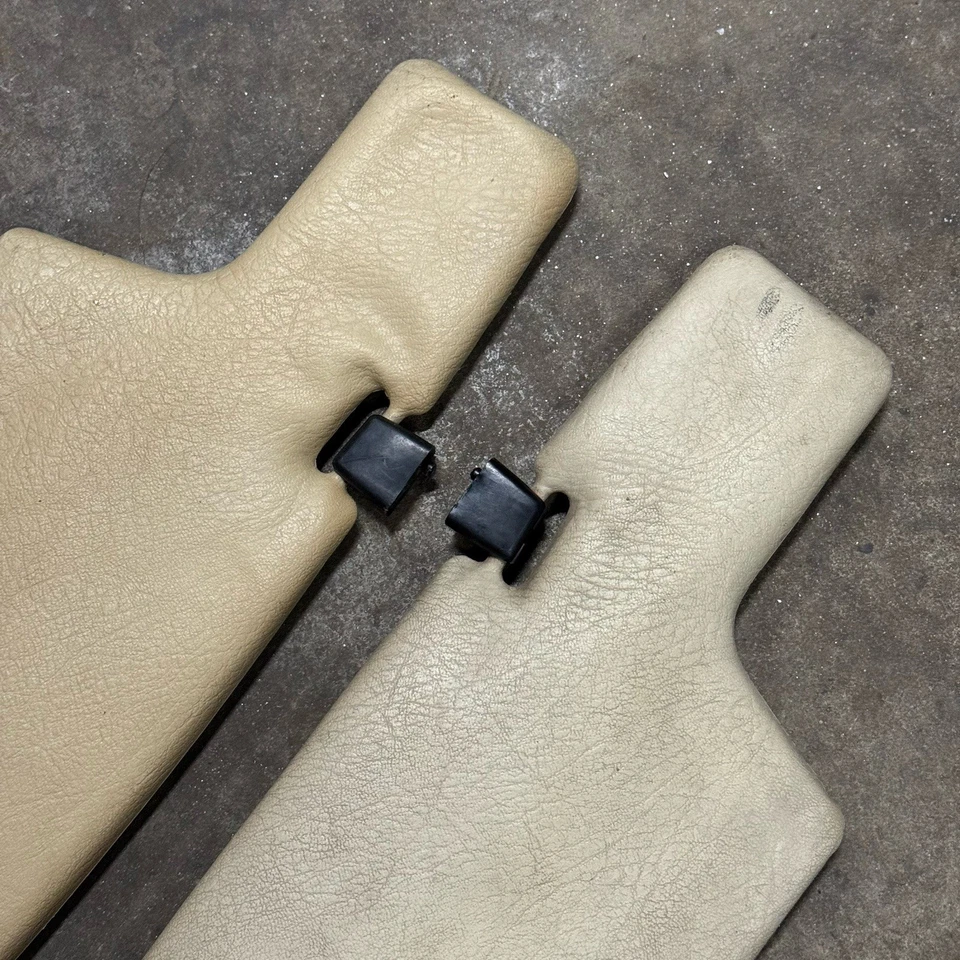 Par de parasoles Porsche 911 912 Coupe 1969-1977 negro y tostado 91173103102 ORIGINAL Foto 2 de 4